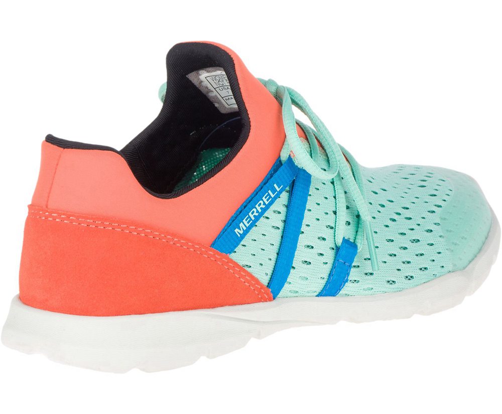 Tenis Senhora - Merrell Flora Kindred - Menta/Laranja - UHI457198